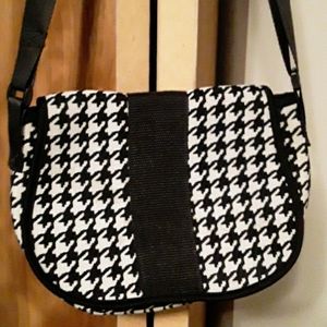 Small Black and White Purse